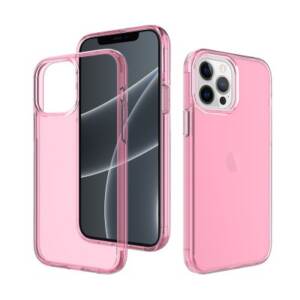 IPHONE 14 Pro Max Transparent Color Frame Shockproof Cover Case