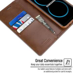 iPhone 14 pro max Brown Mercury Bluemoon Diary - Image 4