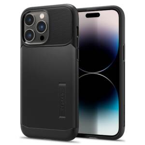 SPIGEN Slim Armor Case for iPhone 14 Pro Max [Colour:Black]
