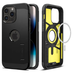 SPIGEN Tough Armor Mag (MagFit) Case for iPhone 14 Pro Max [Colour:Black]