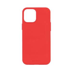 Mercury Soft Feeling Jelly Cover Case for iPhone 15 Pro Max - Red