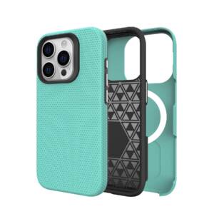Rhinos Rugged Shockproof Magsafe Cover Case for iPhone 15 Pro Max - Mint