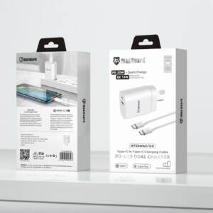 Maxguard Type C to C Charger and Cable 25W PD